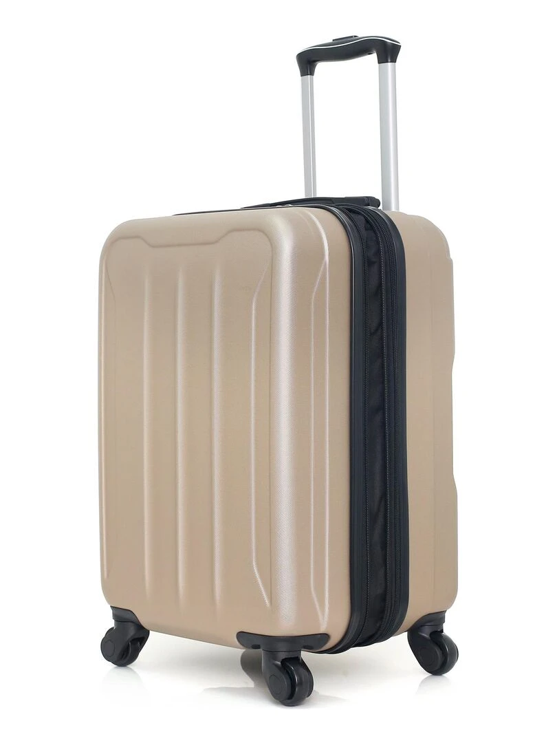 HERO VALISE CABINE ABS PIRIN S 55 CM 4 ROUES Beige