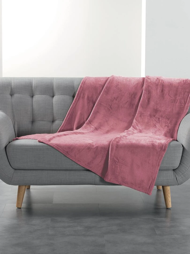 Plaid Flanelle Collection Flanoux Rose