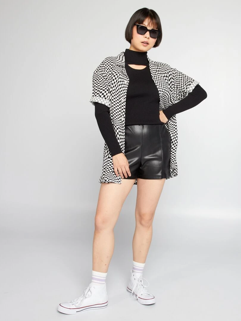 Doudoune matelassée sans manches   Ecru