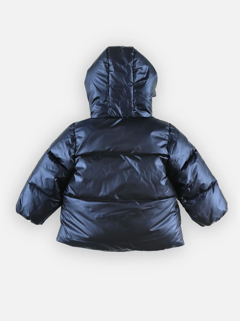 Manteau avec fermeture éclair dorée    Noukie's   Bleu