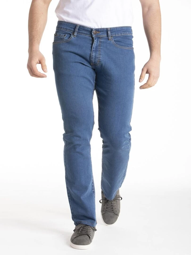 Jeans stretch Fibreflex® anti inflation stone ANTI2 Bleu