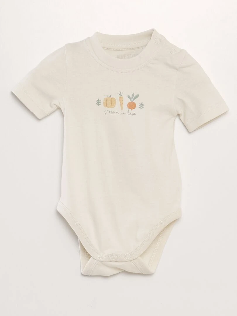 Ensemble body  gilet et legging   3 pièces   Beige