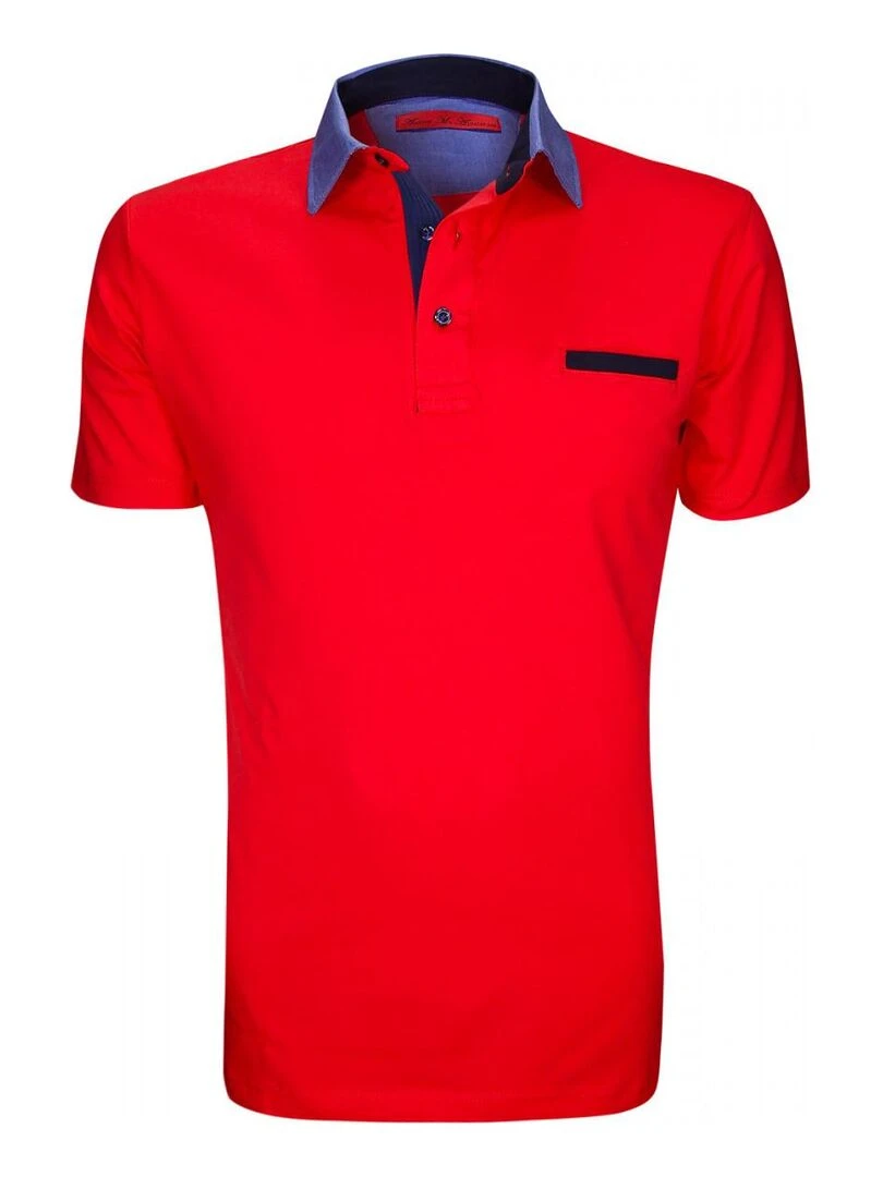 Polo mode ANAGNITA Rouge