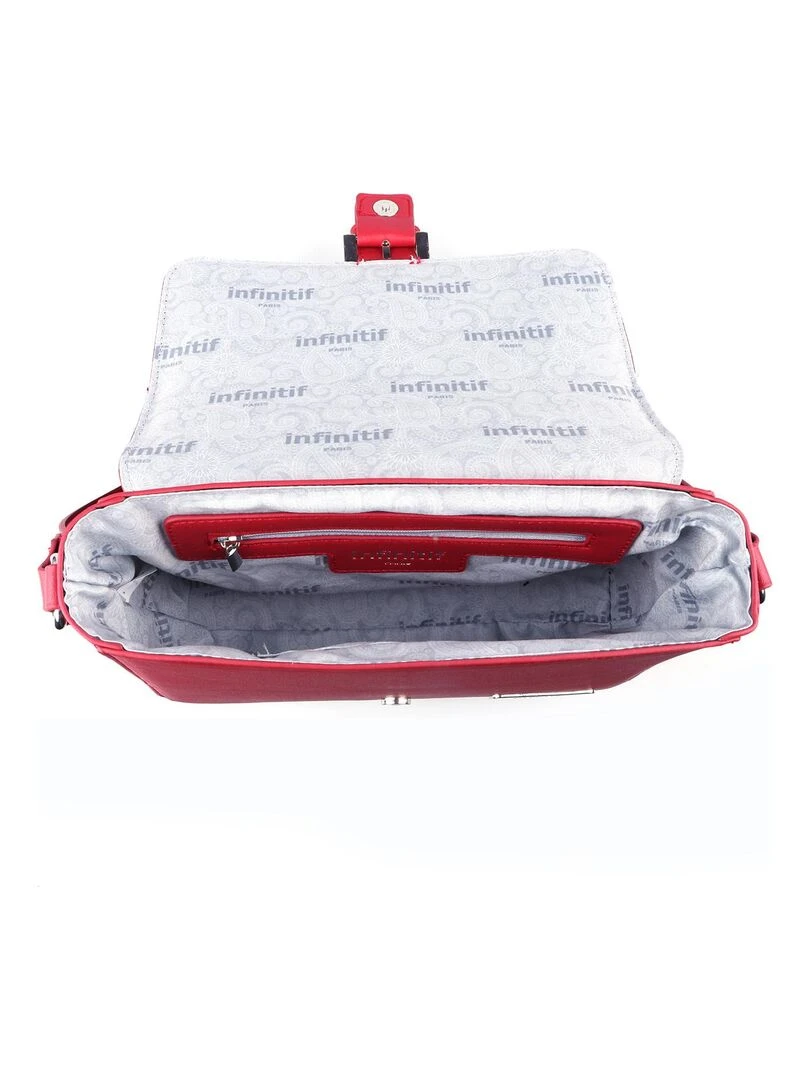 INFINITIF   SAC A MAIN BOSSUELLE   Rouge