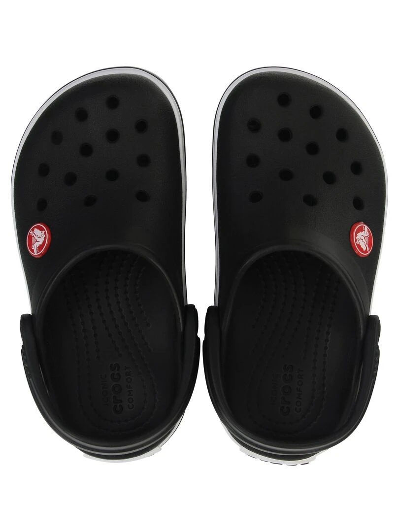 Sabot à Enfiler Crocs Enfants Crocband Clob   Noir