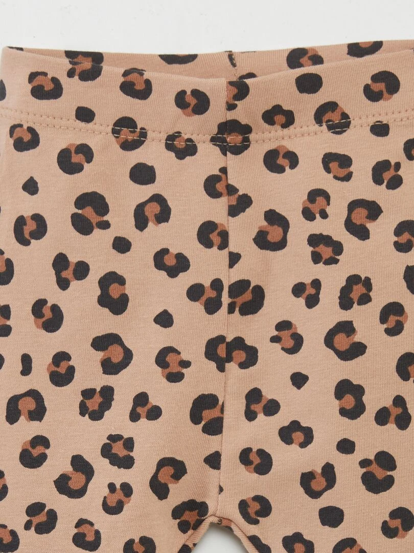Legging long fantaisie Beige