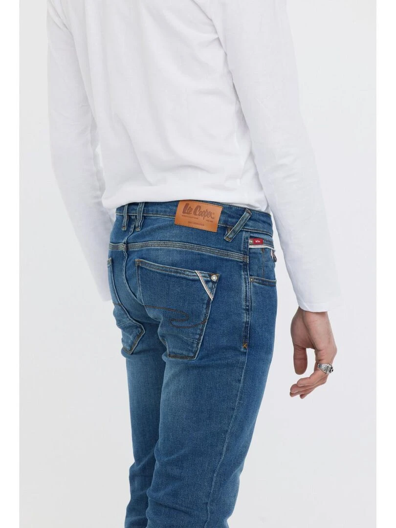 Lee Cooper   Short coton chino NARO   Noir
