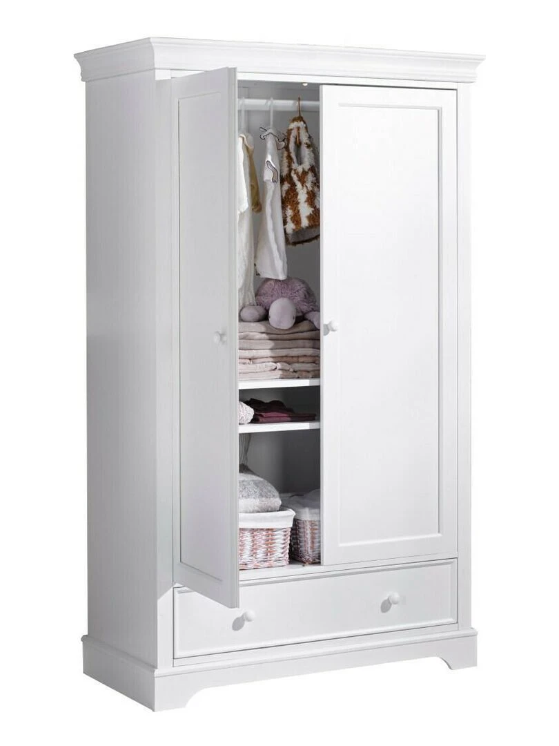 Armoire Lila AKITEN RETAIL Blanc