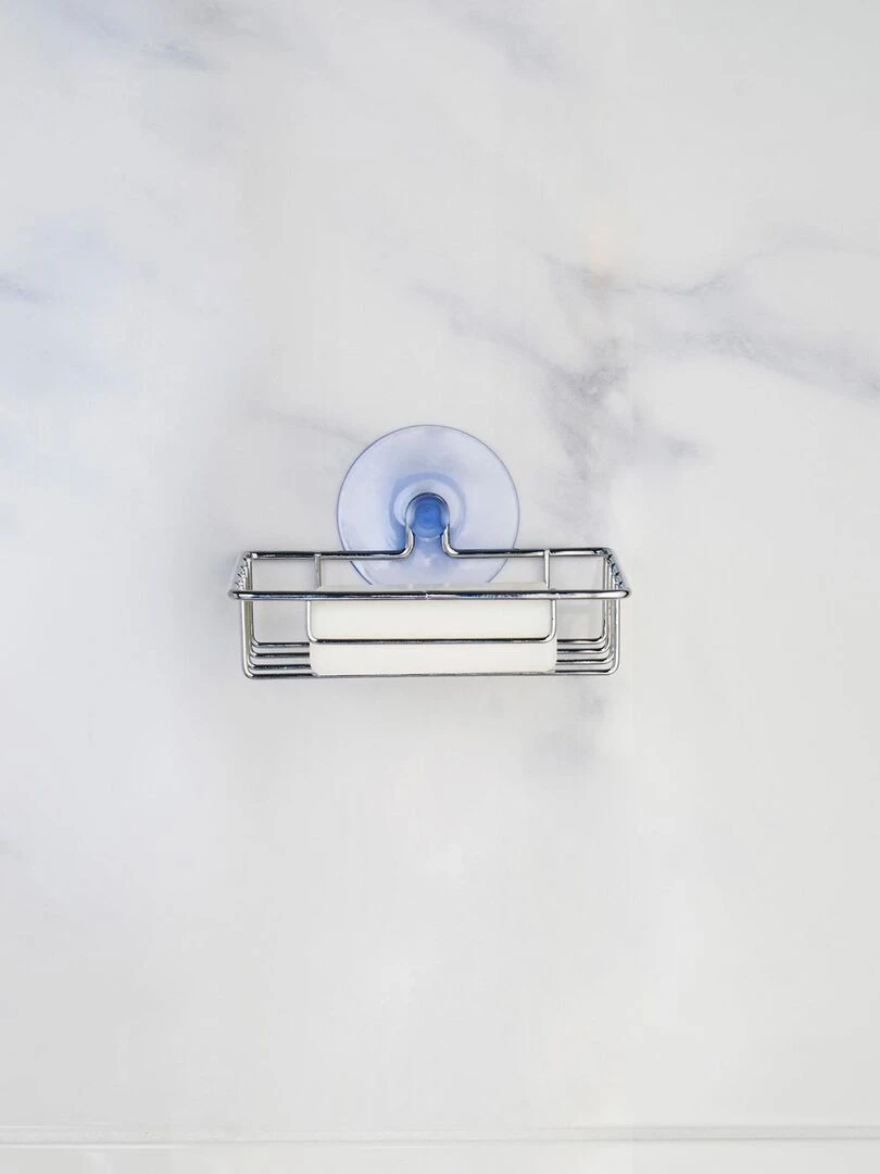 Porte savon Gris