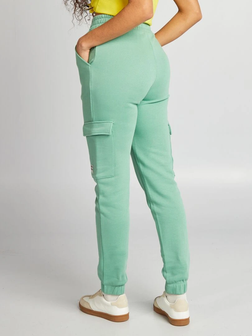 Sweat en molleton effet délavé   Bleu