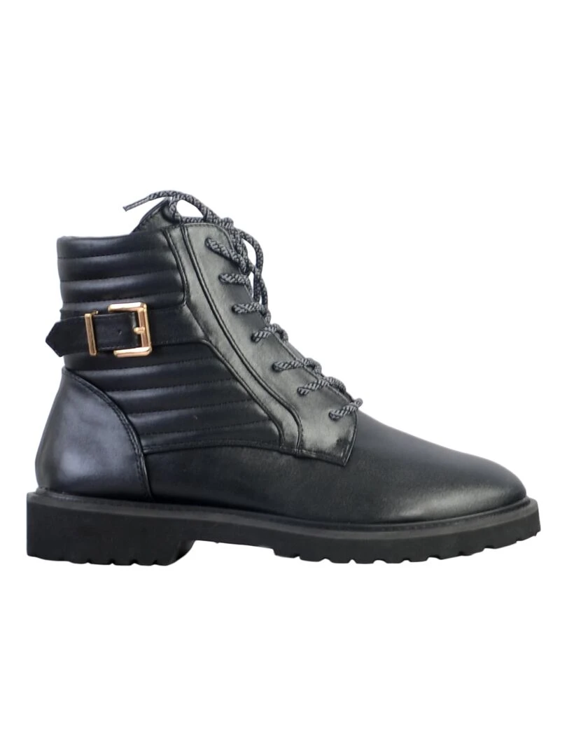 Boot à Lacets The Divine Factory Noir