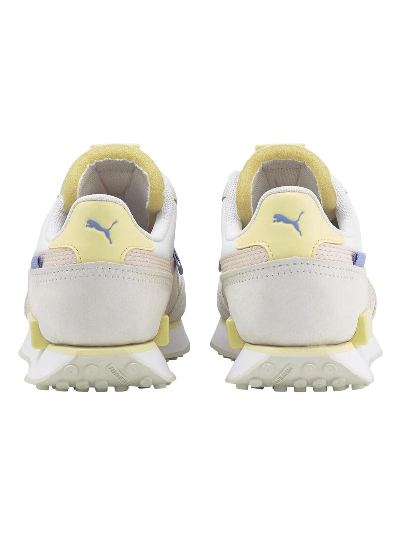 Basket Basse Cuir Puma Future Rider Soft Wns   Blanc