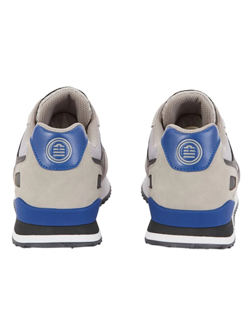 Basket Cuir Serge Blanco Chamonix   Gris