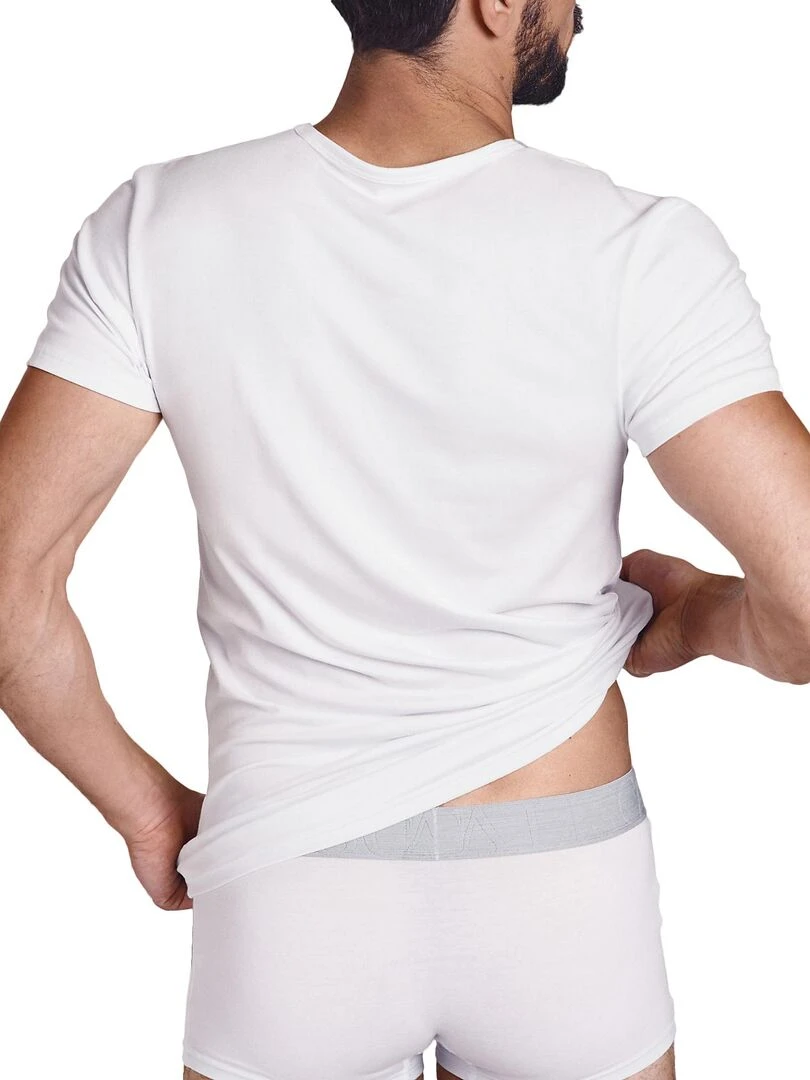 T shirt manches courtes Hercules Blanc
