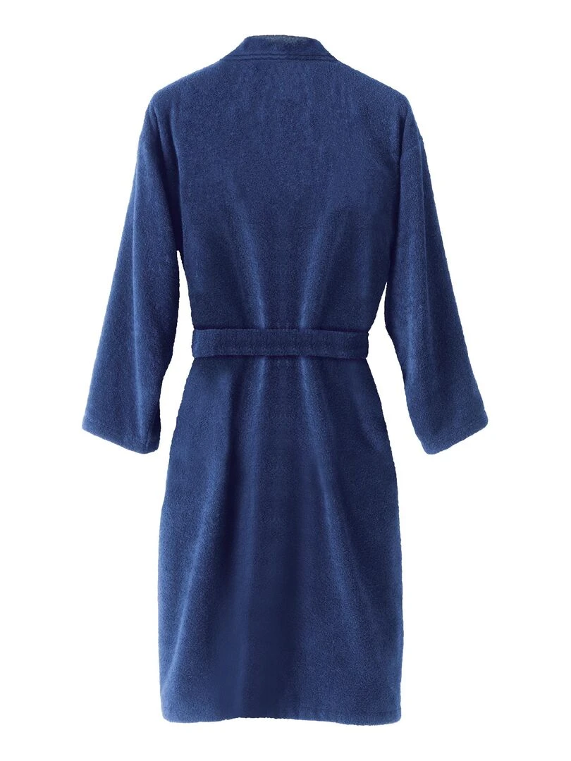 Peignoir adulte 100% coton  PARIS 2024 JEUX OLYMPIQUES ANNEAUX   Bleu marine