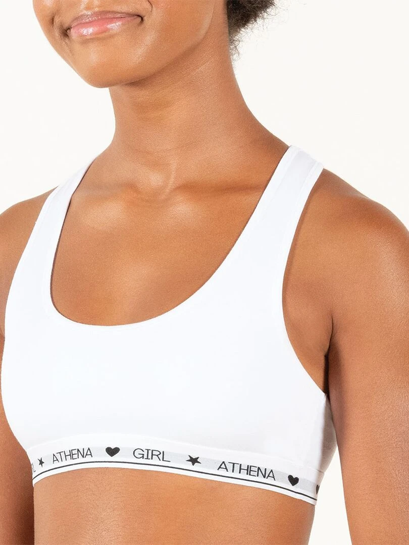 Brassière fille Coton Ultra Doux Girl by Blanc