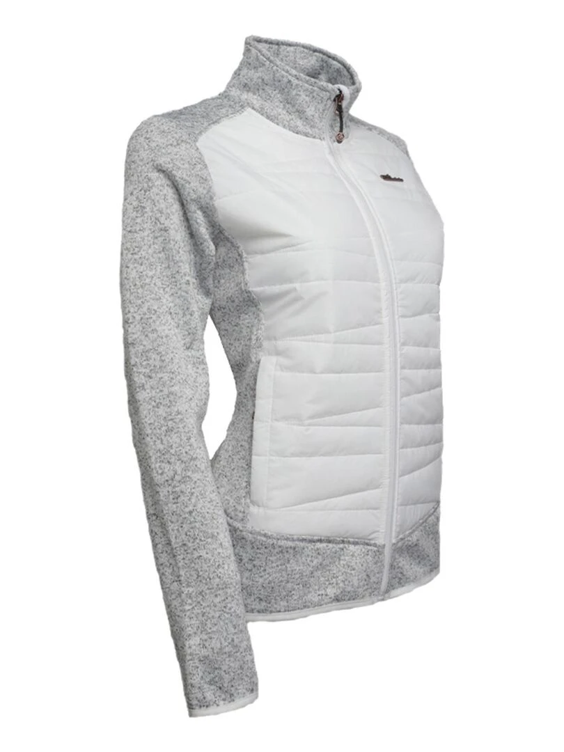 Blouson polaire femme ADVANTIME   Blanc