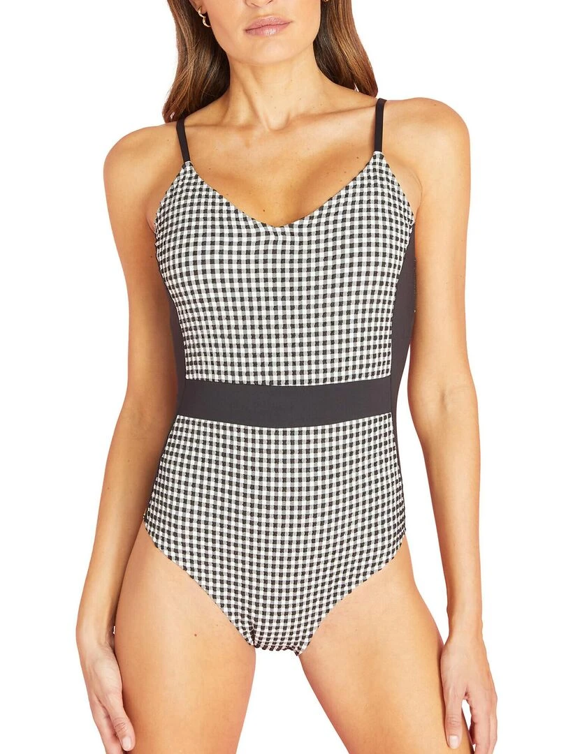 Maillot de bain une pièce préformé Santorini Noir