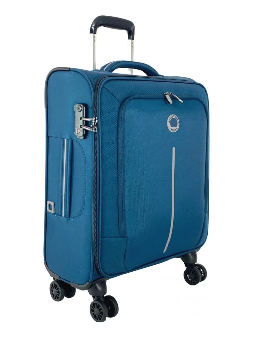 Lot 3 valises souples Caracas dont une valise cabine ABS   Bleu