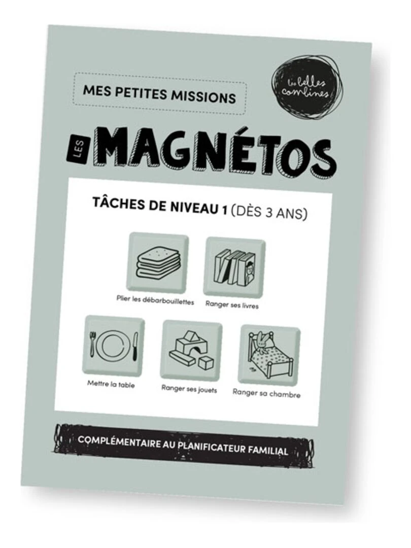 Les Magnétos Mes Petites Missions : Tâches de niveau 1 (dès 3 ans) N/A