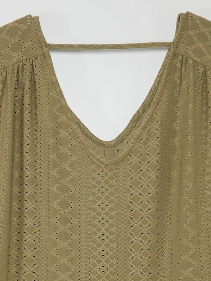 Robe ajourée 'JDY'   Kaki