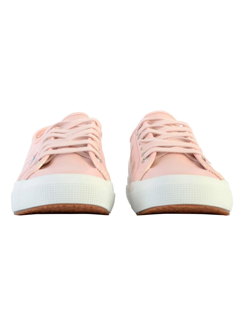 Basket Basse à Lacets Superga Lamew   Rose