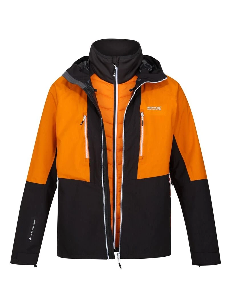 Regatta Veste imperméable SACRAMENTO Gris Orange