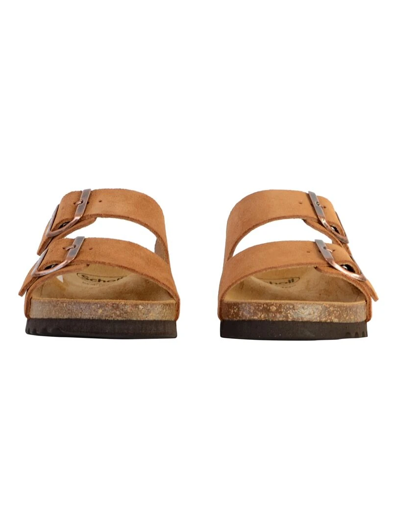 Mules Cuir Scholl Josephine   Marron