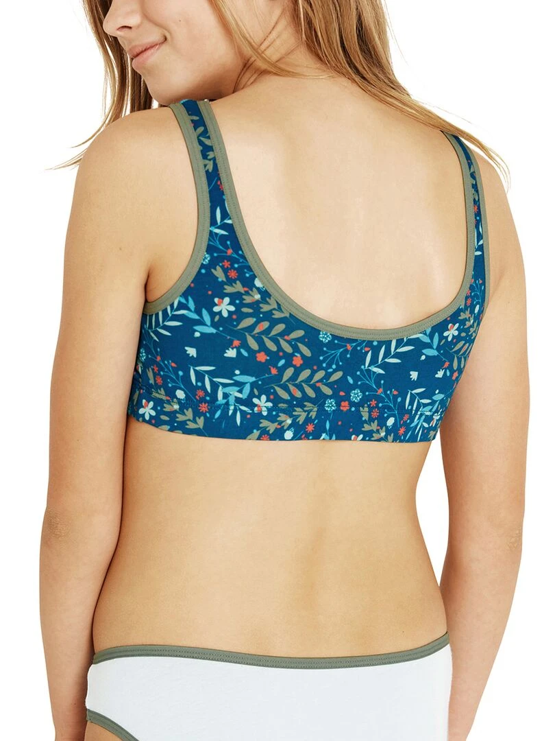 Lot de 2 brassières fille Mode Girl by   Vert