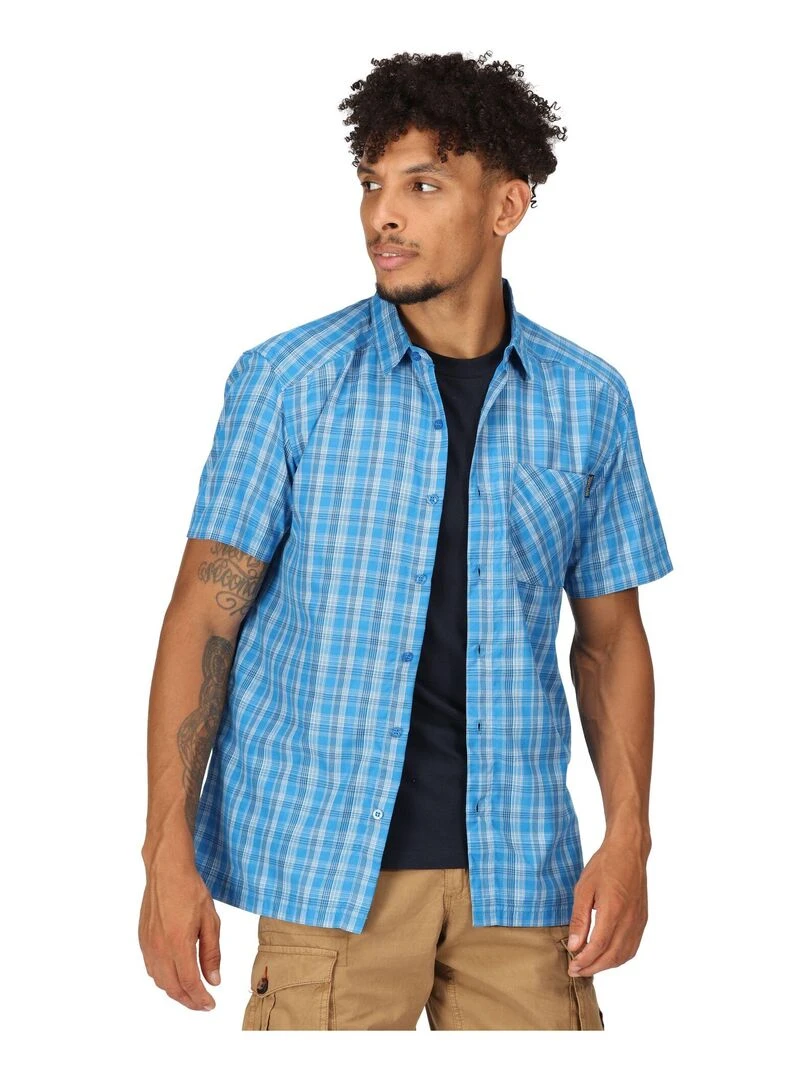Regatta   Chemise KALAMBO   Bleu azur