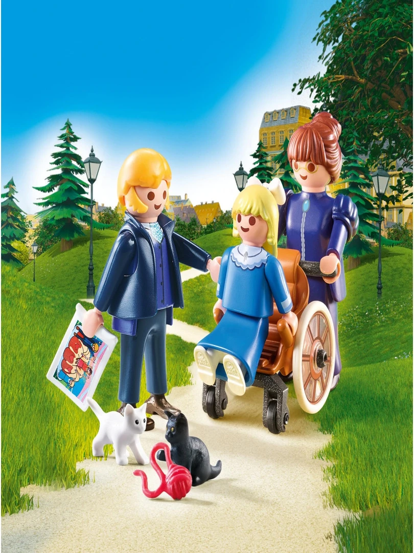 70258 'playmobil' Clara Avec Son Père Et Mlle Rottenmeier   N/A
