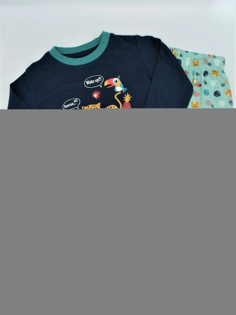 Pyjama Jersey 'jungle Tiger''doo&bo' Bleu