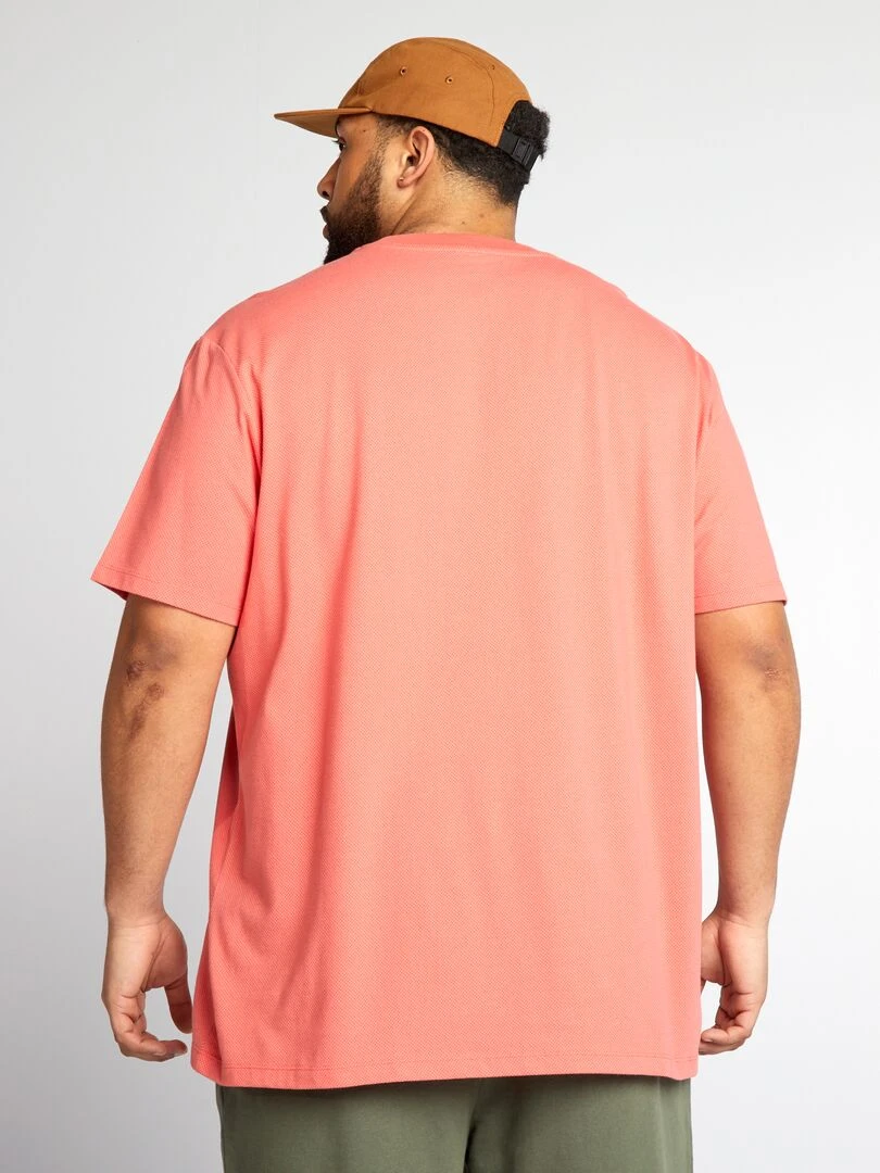 T shirt stretch manches courtes   Orange