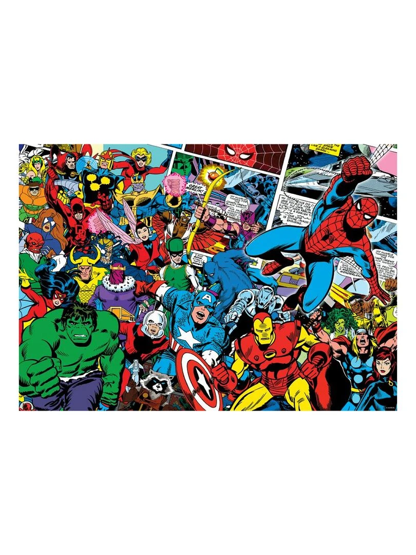 Puzzle 1000 P Marvel (challenge Puzzle) N/A