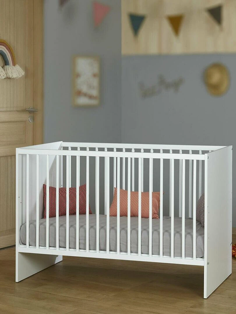 Lit bébé Pixi   AKITEN RETAIL   Blanc