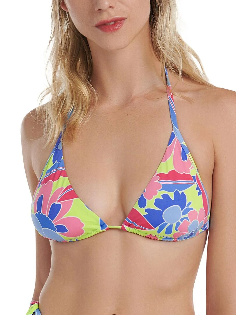 Haut maillot de bain triangle préformé sans armatures Miami Vert