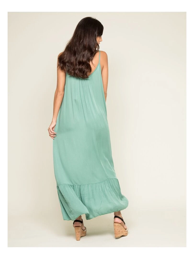 Robe longue ISTYLE Vert