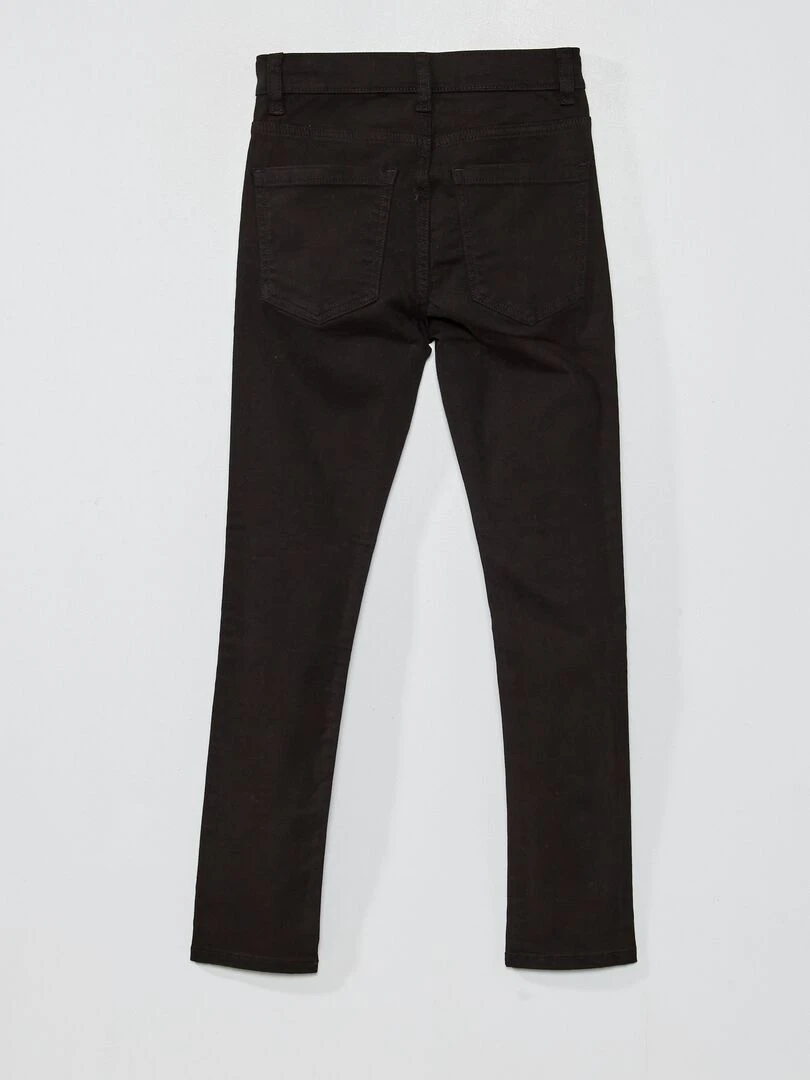 Jean skinny à 5 poches noir