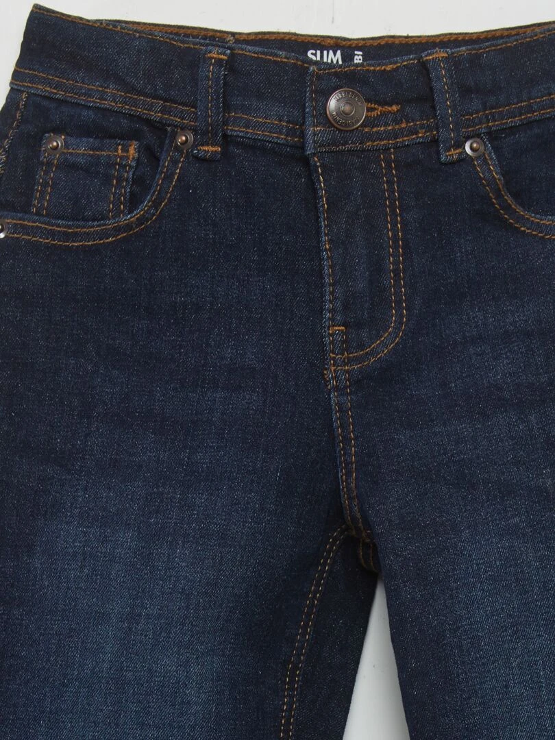 Pantalon slim 5 poches   Brut