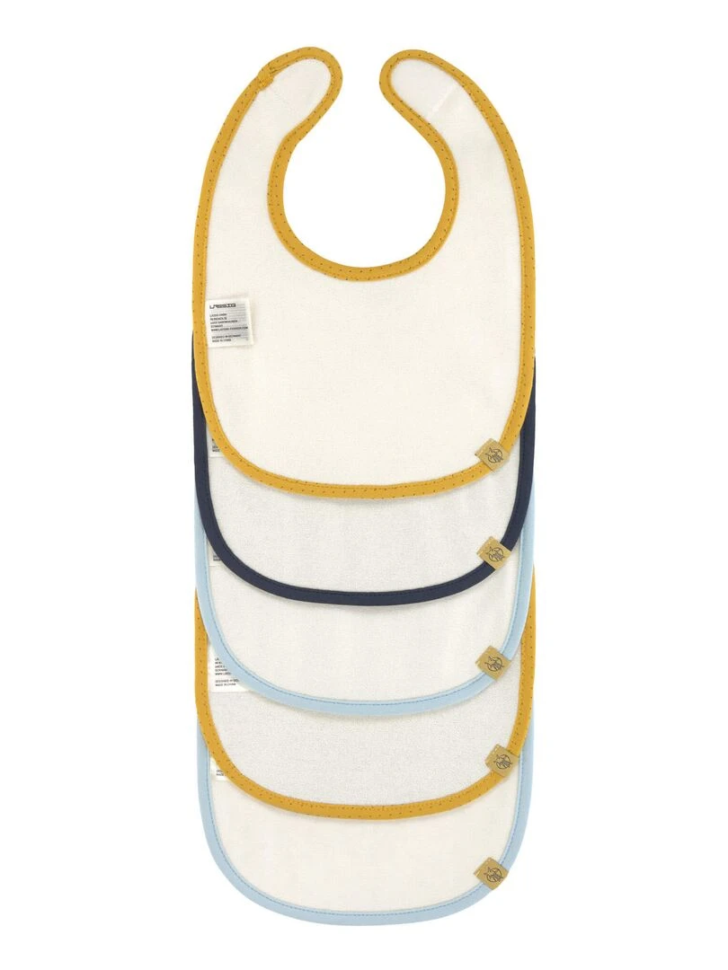 Lot de 5 bavoirs en éponge imperméable 3 18 mois Baleine Multicolore