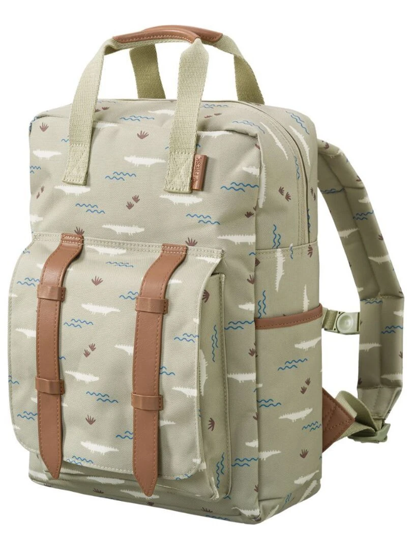Sac à dos enfant Crocodile   Vert