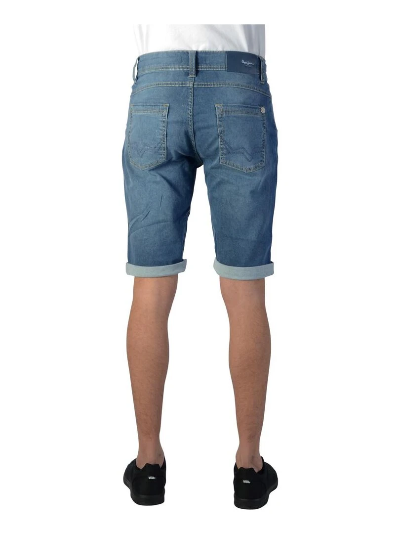Short Pepe Jeans Enfant Snippet Runner Bleu