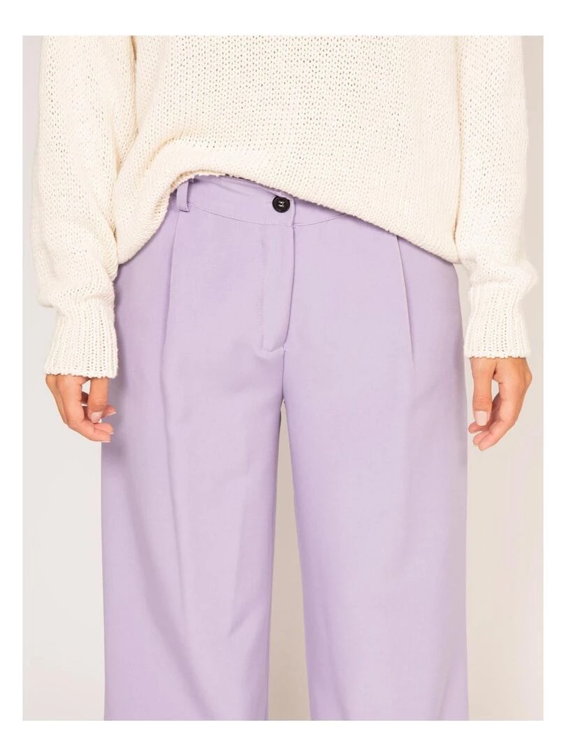 Pantalon fluide EVAN   Violet