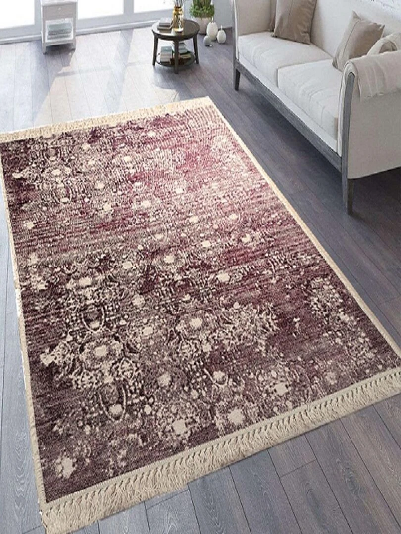 Tapis MEDAILLON Rouge Rouge