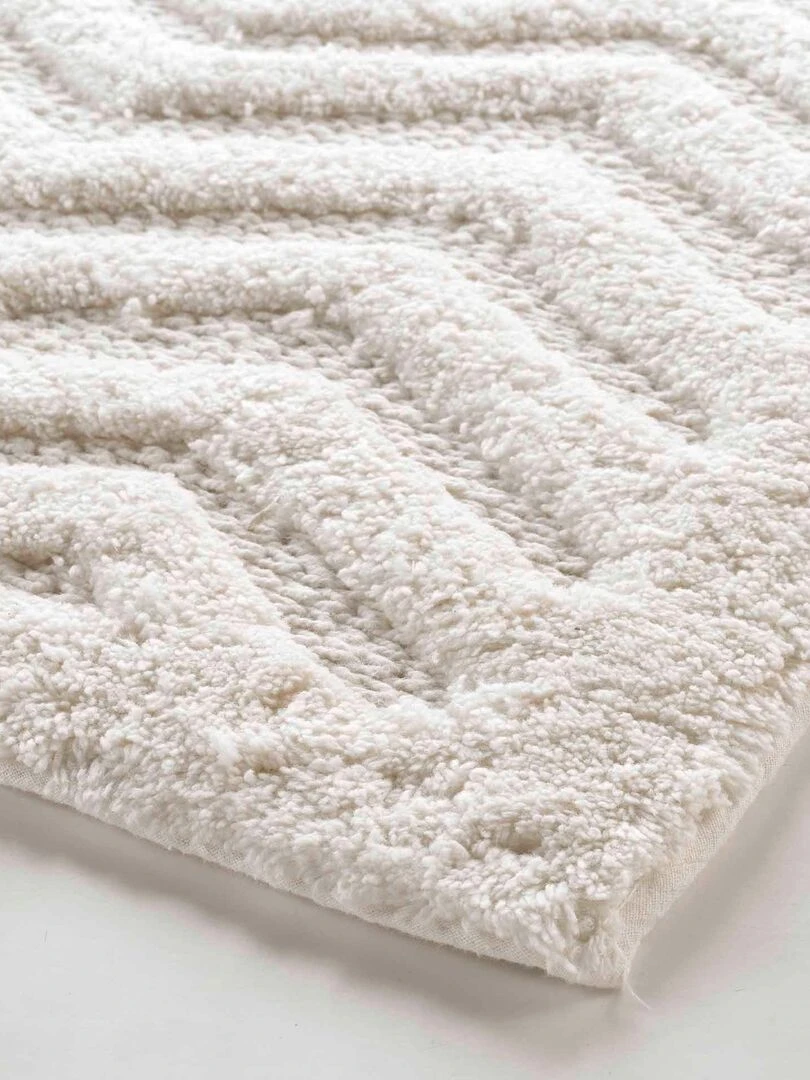 Tapis de bain 50 x 80 cm Angelis   Blanc
