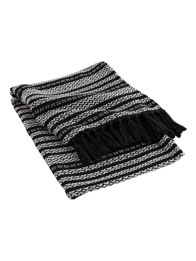 Plaid Tissia Noir Noir