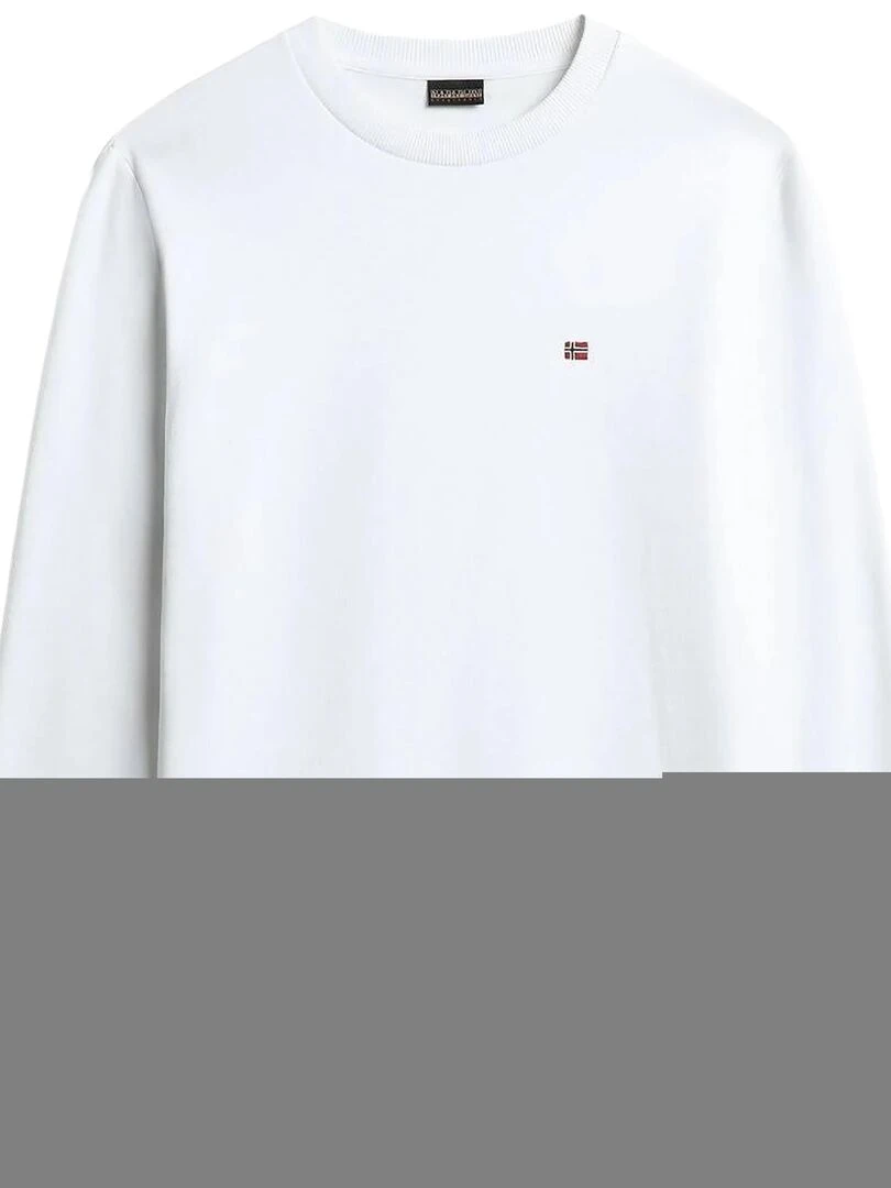 Sweat Napapijri Balis Crew Blanc