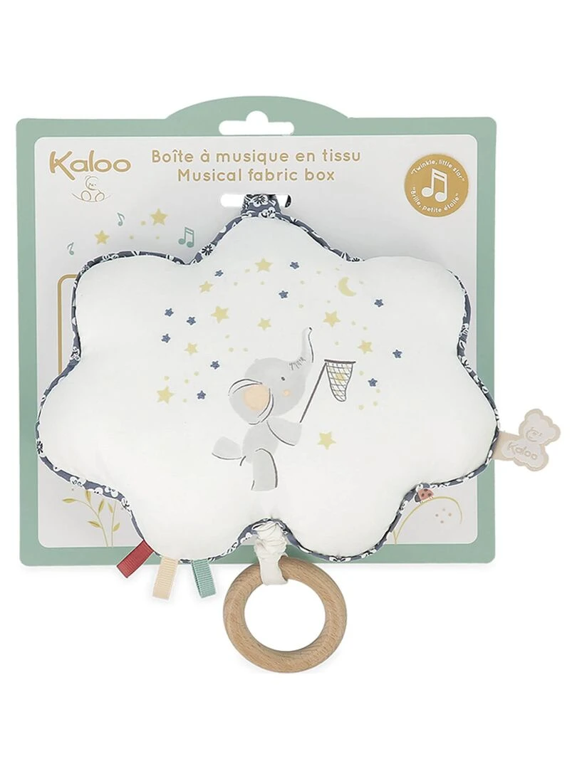 Mobile musical en tissu Brille brille petite étoile (15 cm)   Bleu