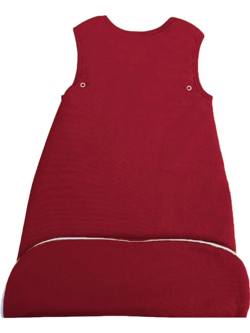 Gigoteuse Mi saison Évolutive 3 6 mois en Coton Bio Cerise   Bordeaux