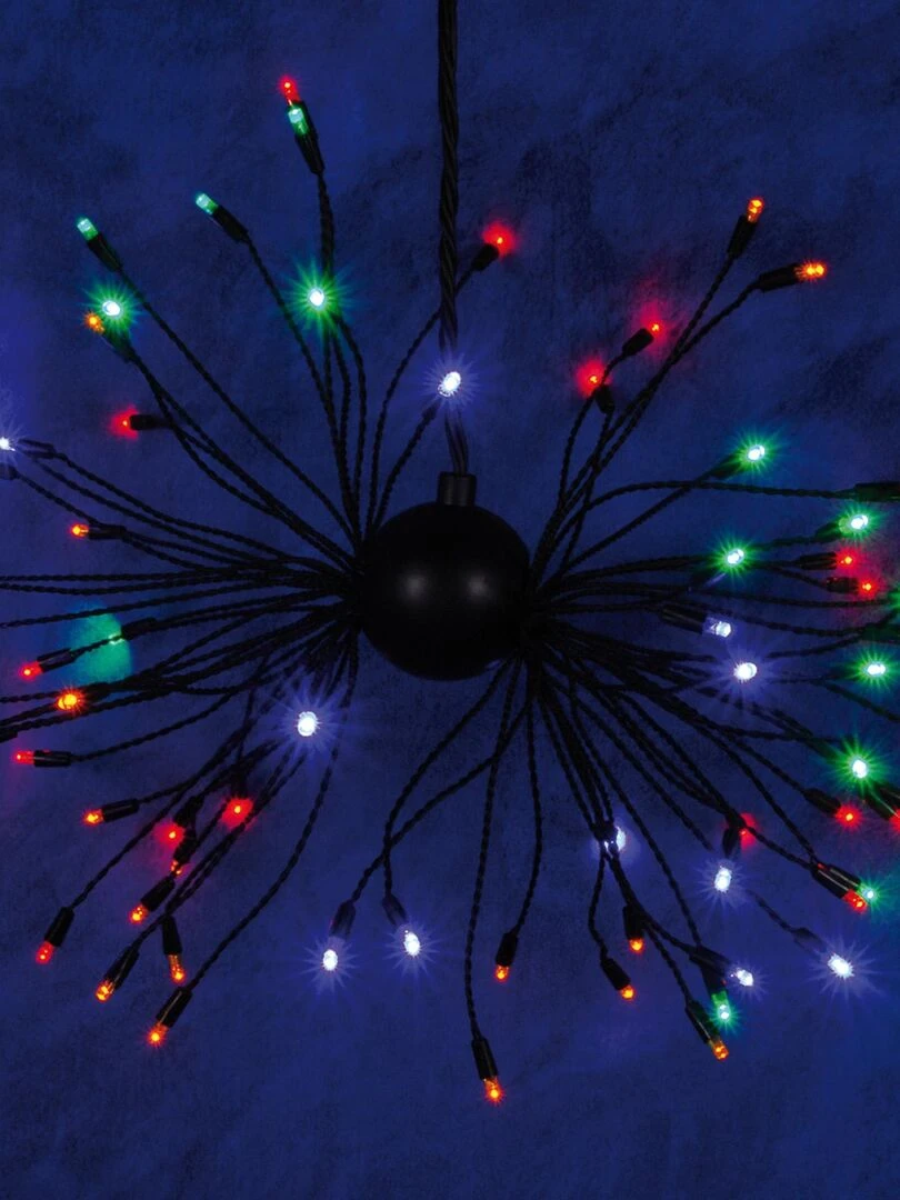 Boule guirlande a led Multicolore